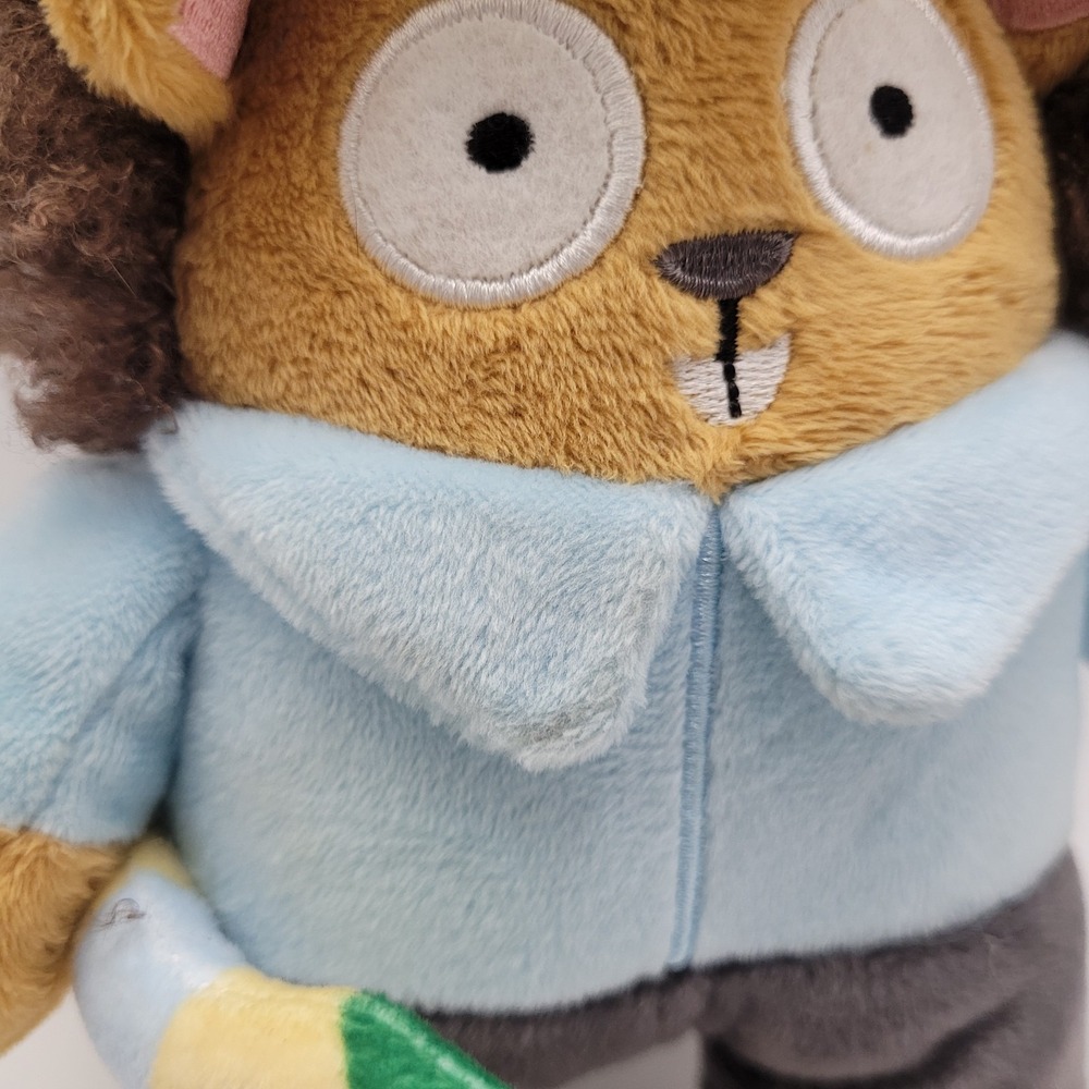 Bob Toss Ross Squirrel Academy Of Fine Arfs Squeak Plush Dog Toy Bark - Picture 2 of 6